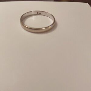 Blue Nile 14K 3mm Men's wedding band size 13